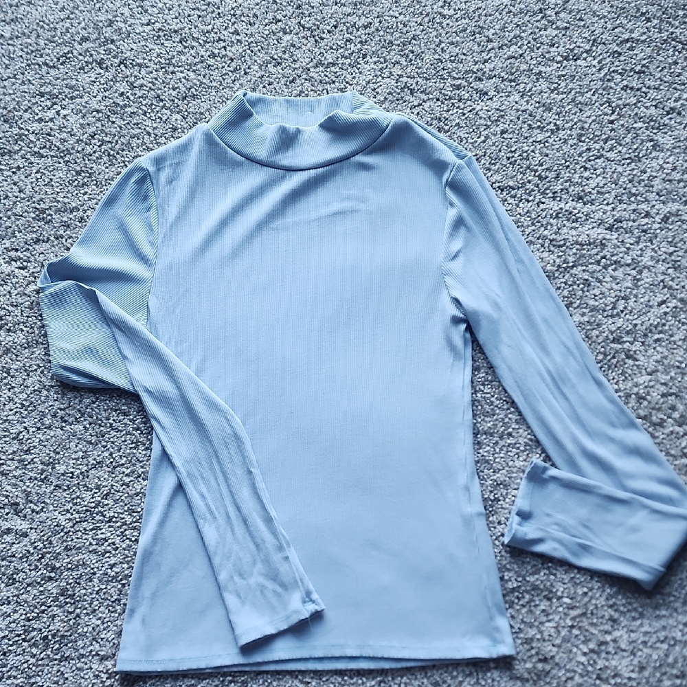 By Together Light Blue Long Sleeve Tee